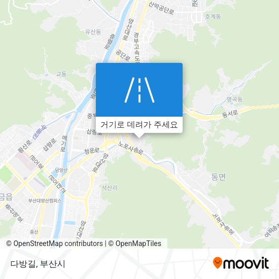 다방길 지도