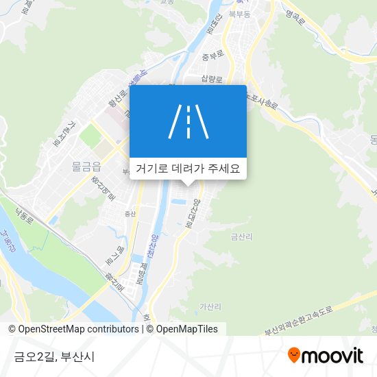 금오2길 지도