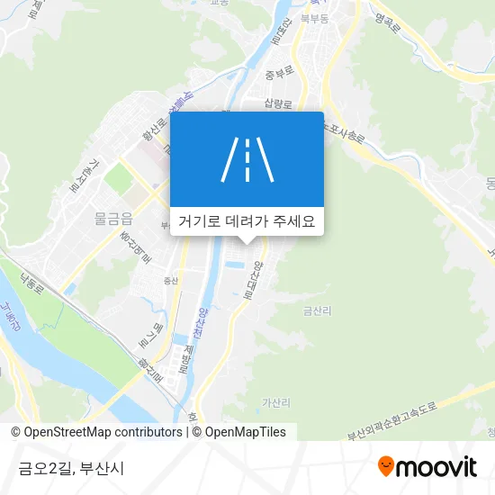 금오2길 지도