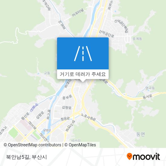 북안남5길 지도