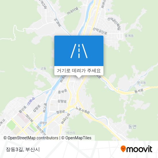 장동3길 지도