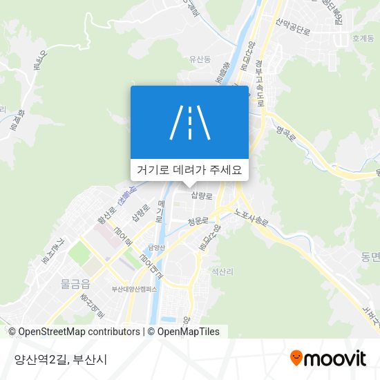 양산역2길 지도