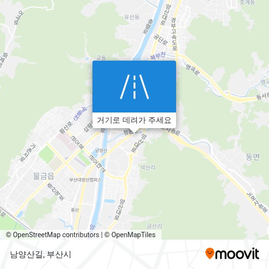 남양산길 지도