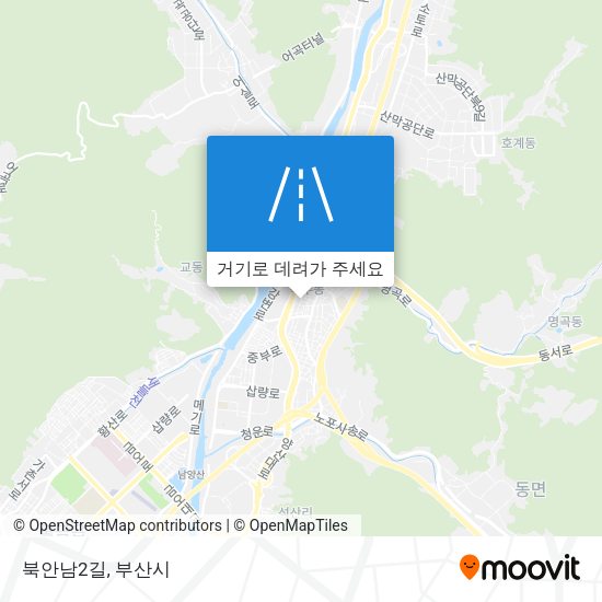 북안남2길 지도