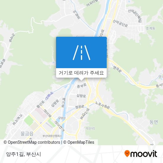 양주1길 지도