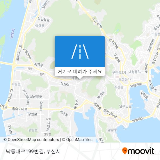 낙동대로199번길 지도