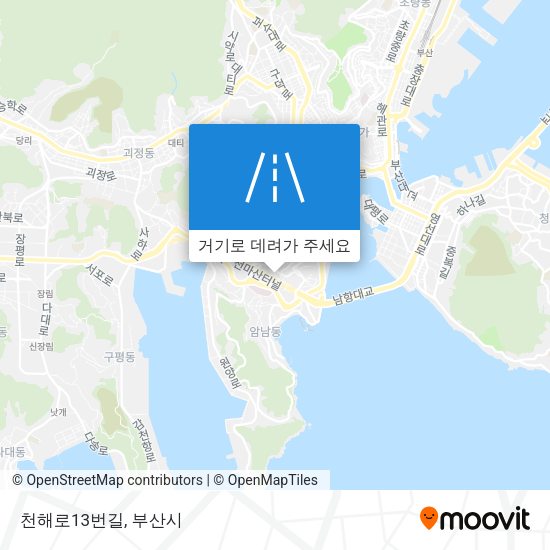 천해로13번길 지도