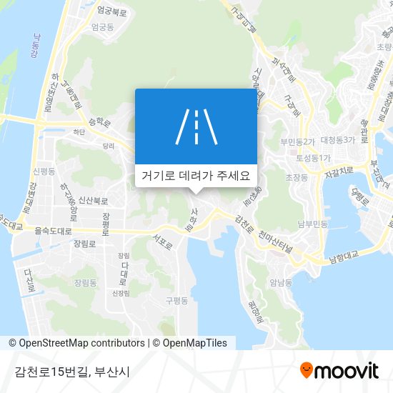 감천로15번길 지도