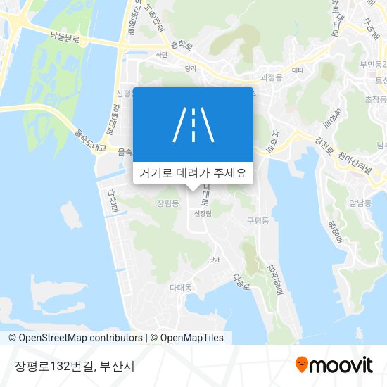 장평로132번길 지도