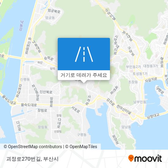괴정로270번길 지도