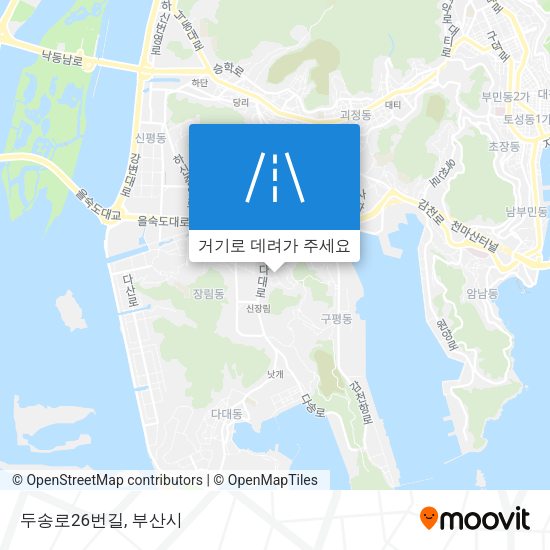 두송로26번길 지도
