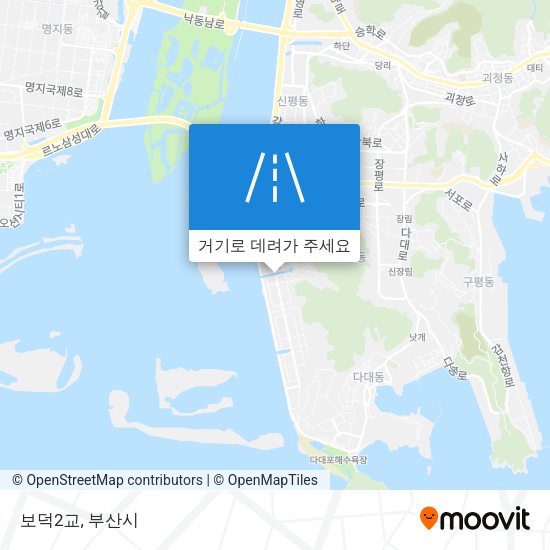 보덕2교 지도
