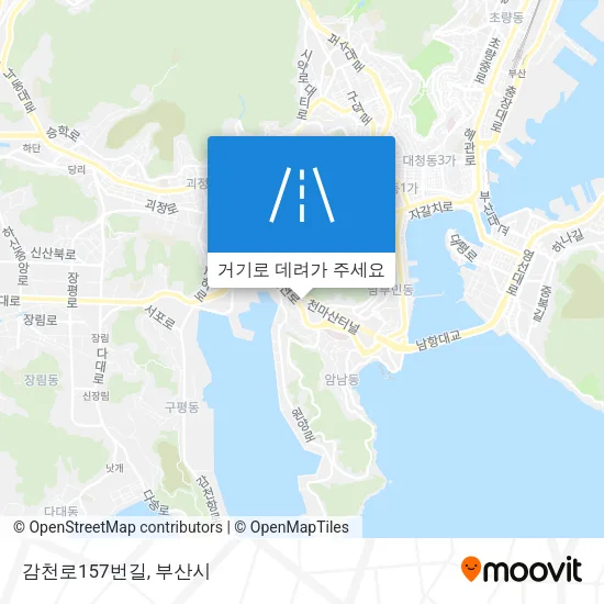 감천로157번길 지도