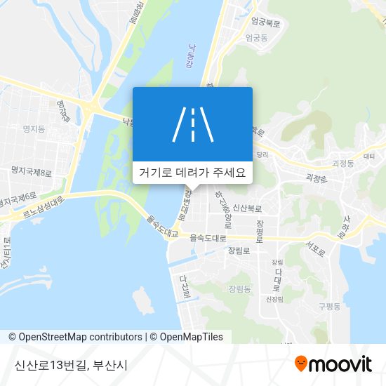신산로13번길 지도