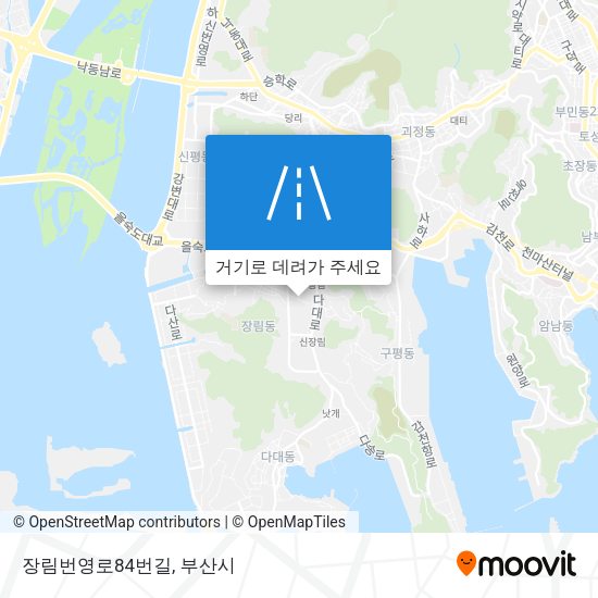 장림번영로84번길 지도