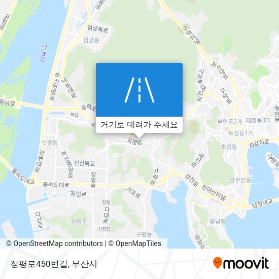 장평로450번길 지도