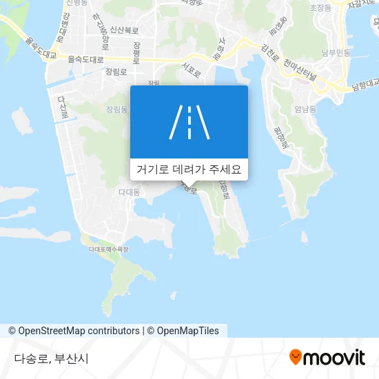 다송로 지도