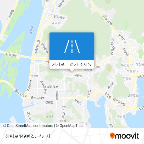장평로449번길 지도