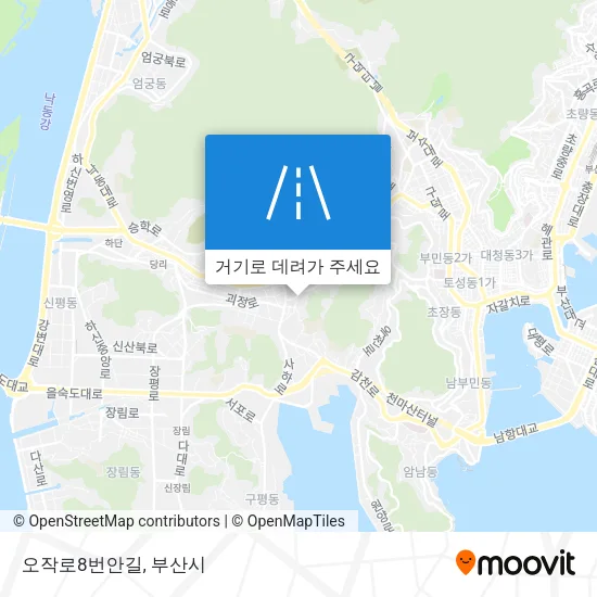 오작로8번안길 지도