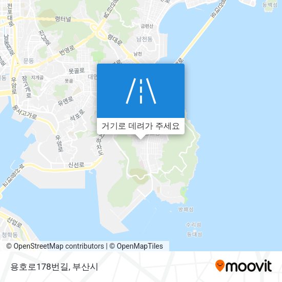 용호로178번길 지도