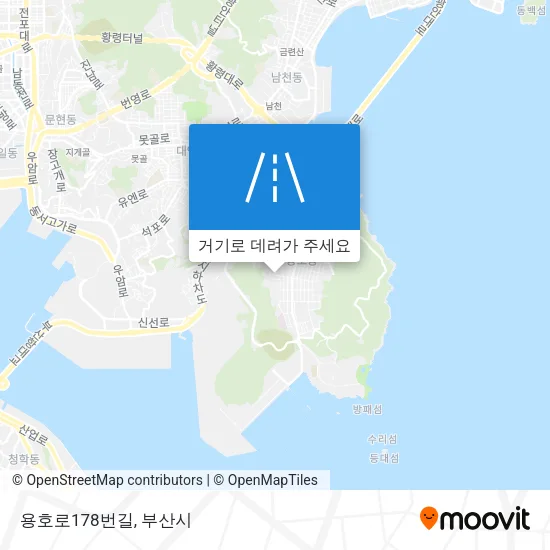 용호로178번길 지도