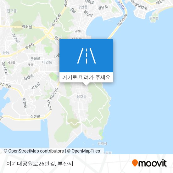 이기대공원로26번길 지도