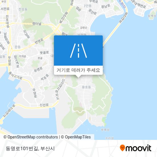 동명로101번길 지도