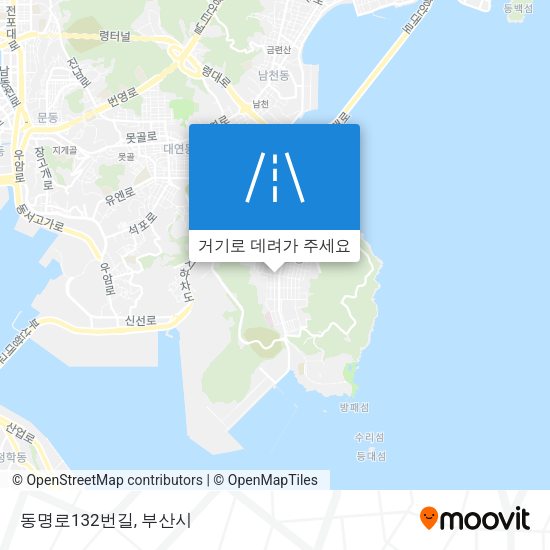 동명로132번길 지도