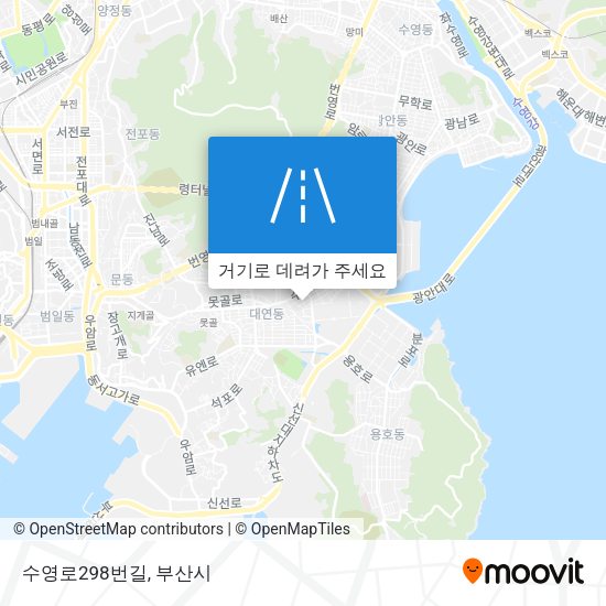 수영로298번길 지도