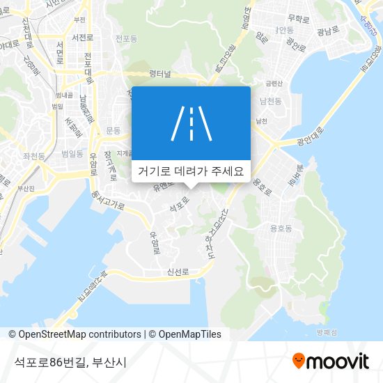 석포로86번길 지도
