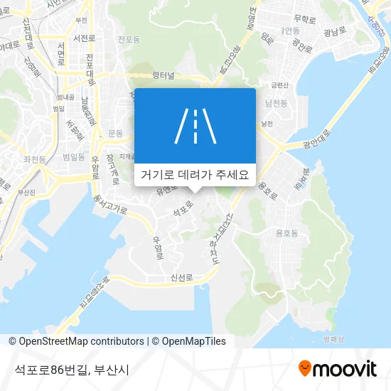 석포로86번길 지도