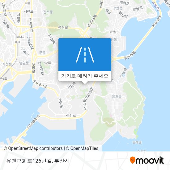 유엔평화로126번길 지도