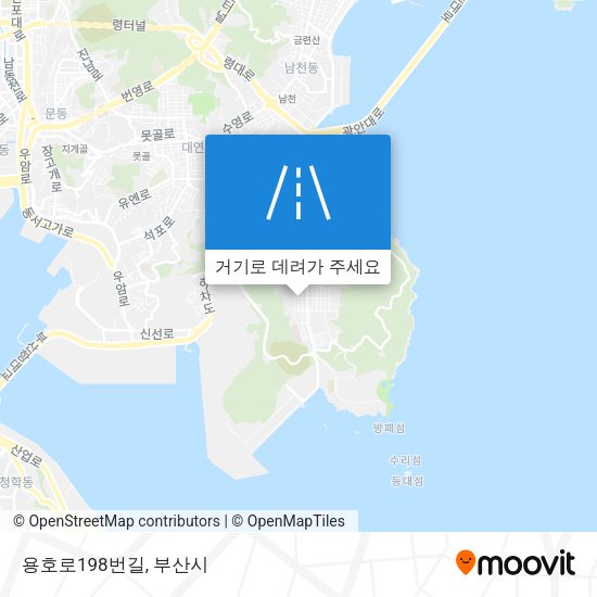 용호로198번길 지도