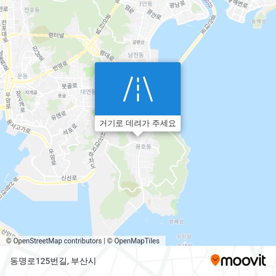 동명로125번길 지도