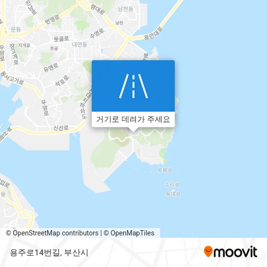 용주로14번길 지도