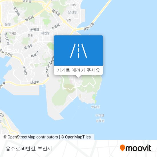 용주로50번길 지도