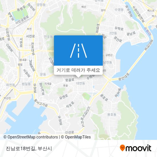 진남로18번길 지도
