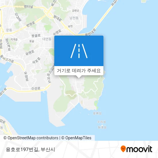 용호로197번길 지도
