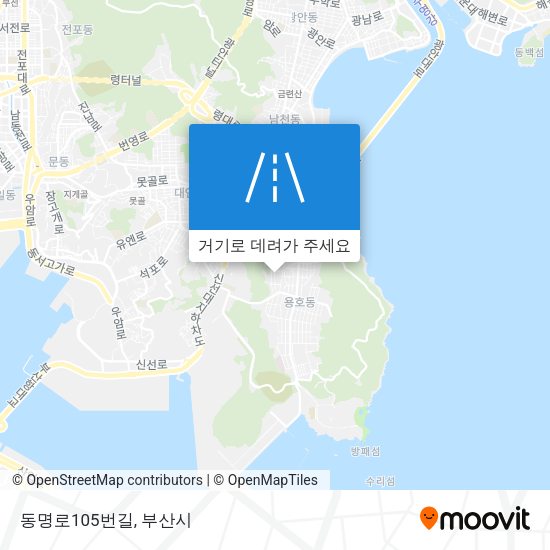 동명로105번길 지도