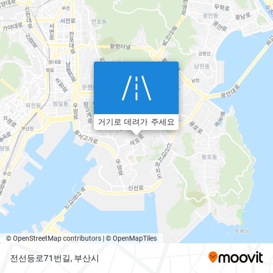 전선등로71번길 지도