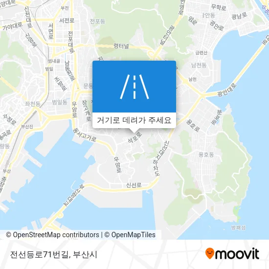 전선등로71번길 지도