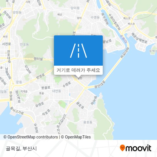골목길 지도
