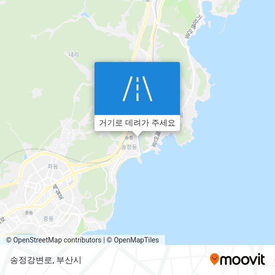 송정강변로 지도