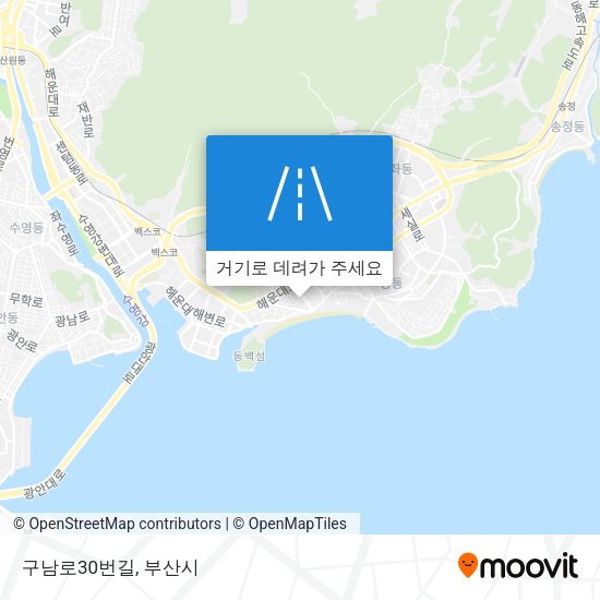 구남로30번길 지도