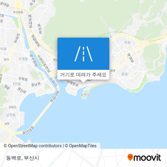 동백로 지도
