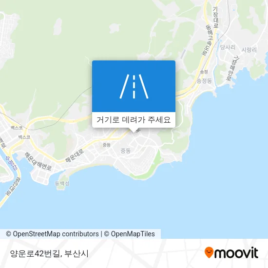 양운로42번길 지도