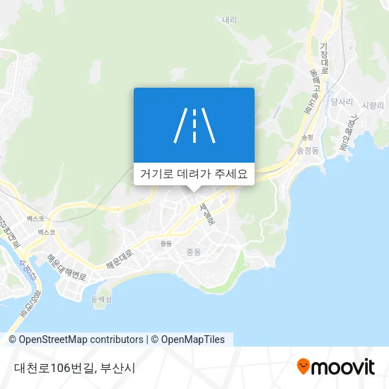 대천로106번길 지도