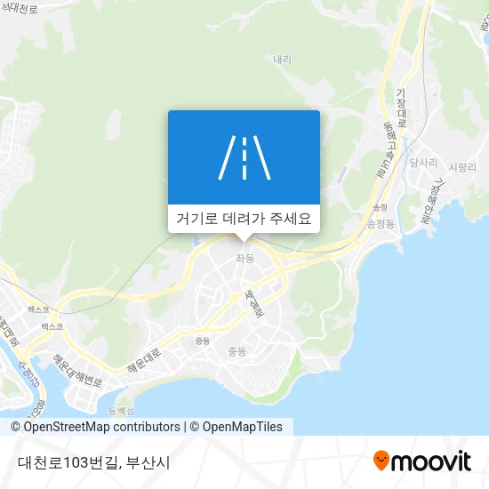 대천로103번길 지도