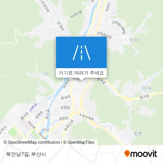 북안남7길 지도