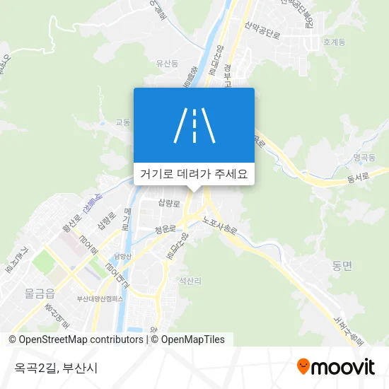 옥곡2길 지도